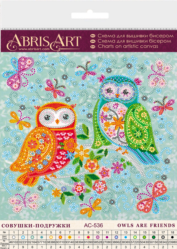 Canvas for bead embroidery