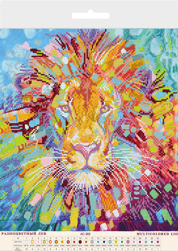 Canvas for bead embroidery