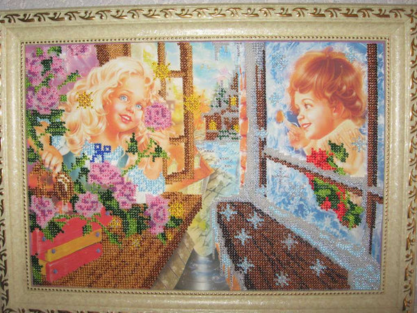 DIY Bead Embroidery Kit