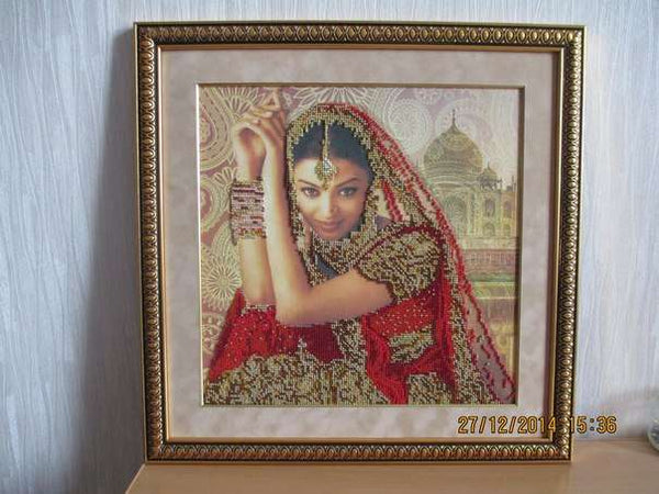 Canvas for bead embroidery