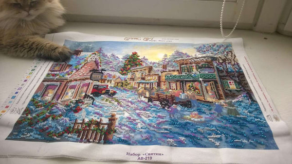 DIY Bead Embroidery Kit