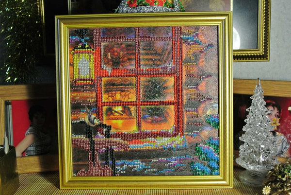 Canvas for bead embroidery