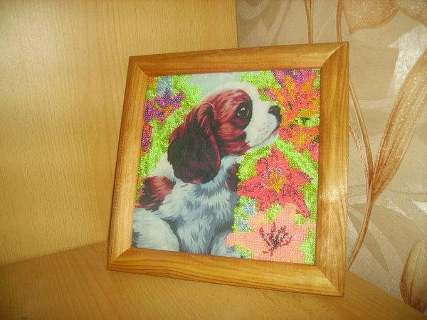 Canvas for bead embroidery