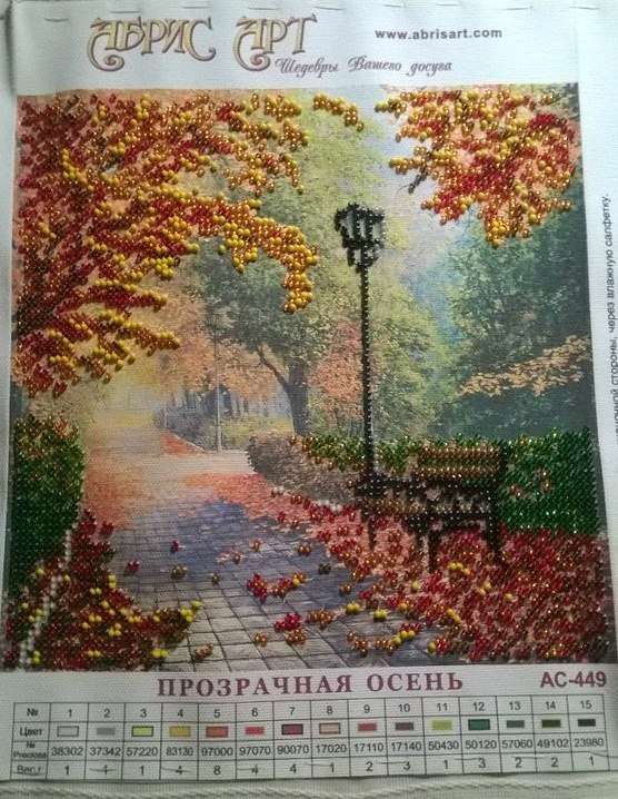 Canvas for bead embroidery