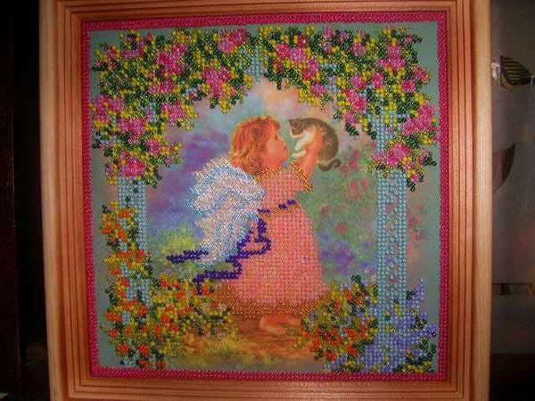 Canvas for bead embroidery