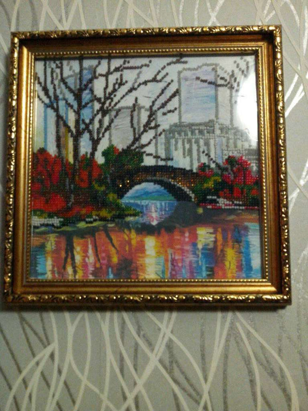 Canvas for bead embroidery