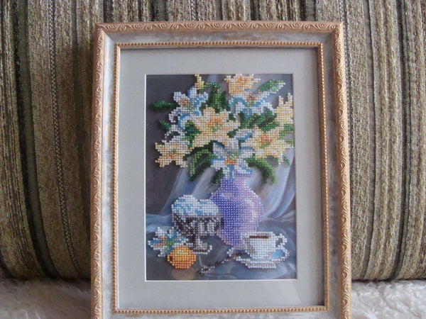 Canvas for bead embroidery