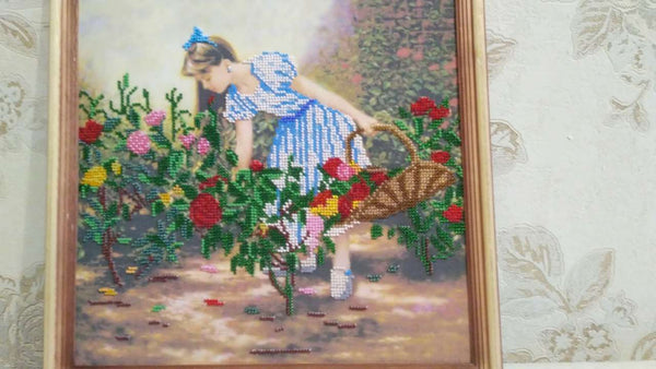 Canvas for bead embroidery