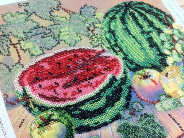 Canvas for bead embroidery