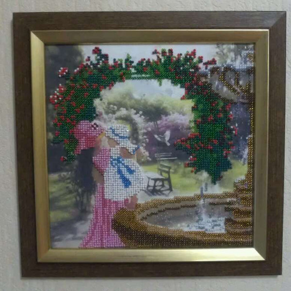 Canvas for bead embroidery