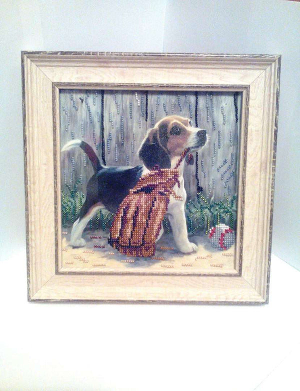 Canvas for bead embroidery