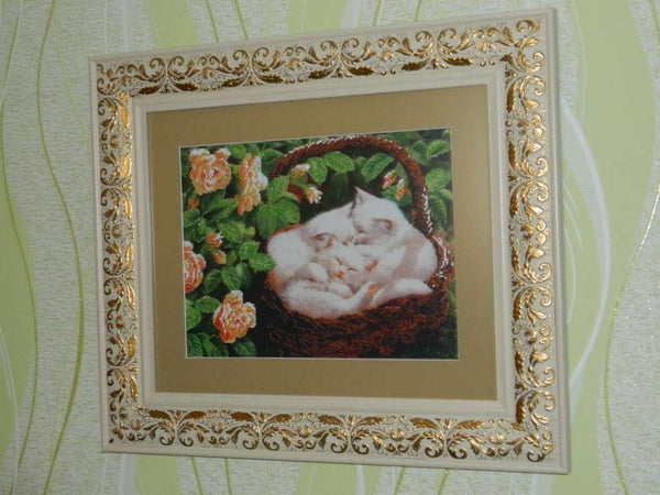 Canvas for bead embroidery