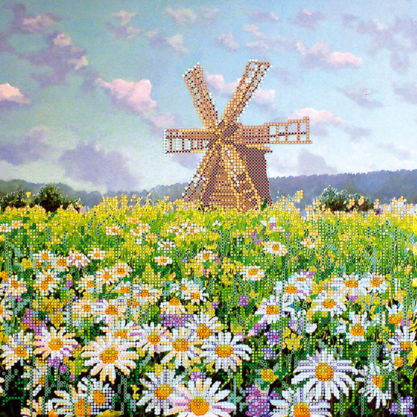 Canvas for bead embroidery