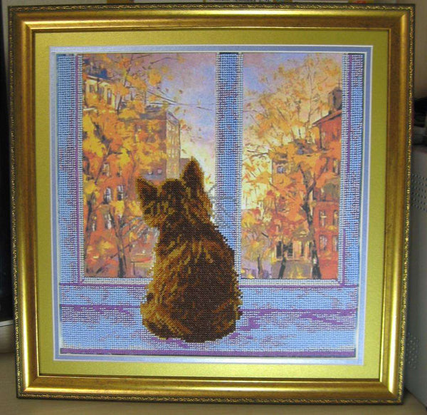 Canvas for bead embroidery