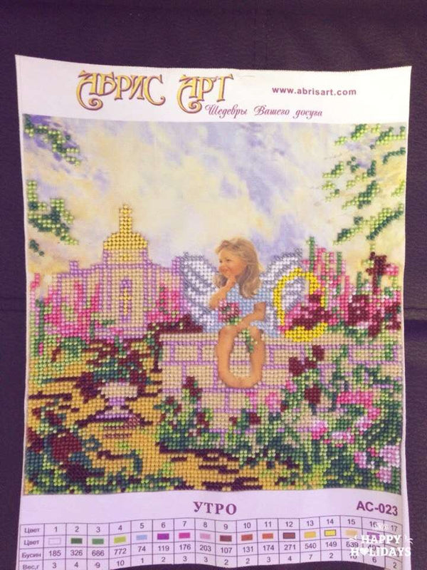 Canvas for bead embroidery