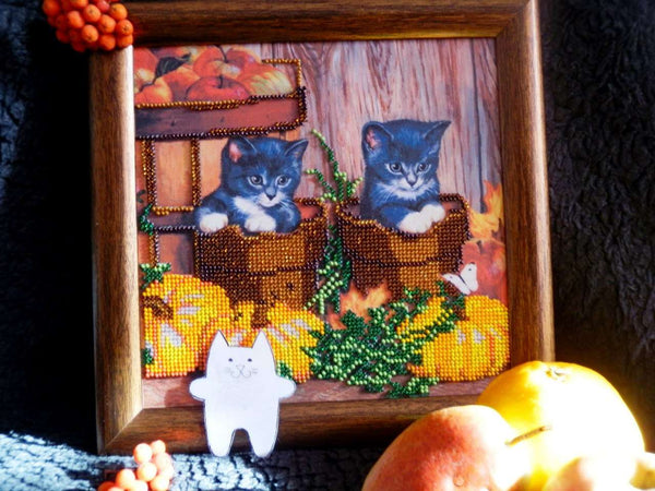 Canvas for bead embroidery