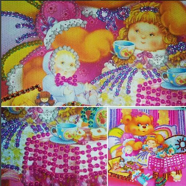 DIY Bead Embroidery Kit