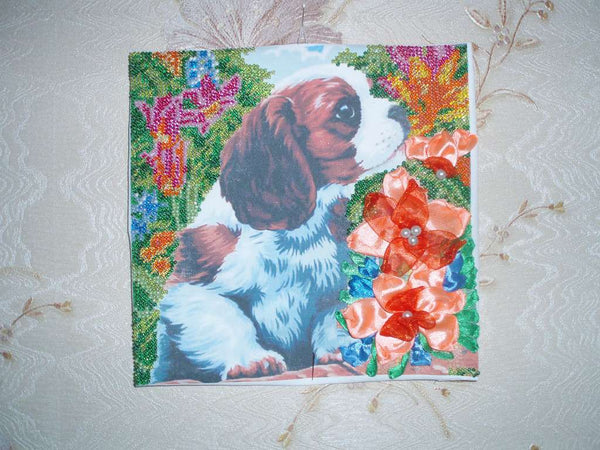 Canvas for bead embroidery