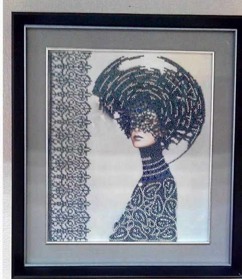 DIY Bead Embroidery Kit