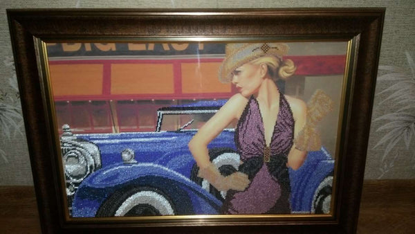 DIY Bead Embroidery Kit