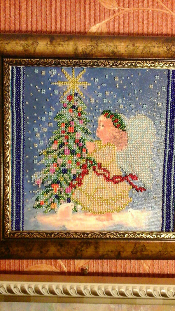 Canvas for bead embroidery