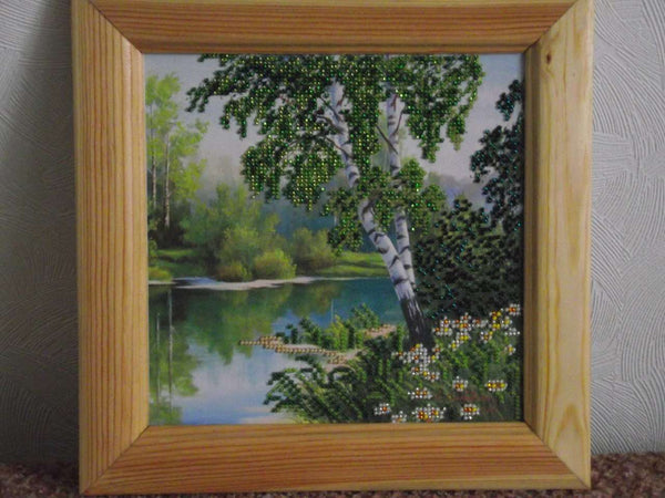 Canvas for bead embroidery