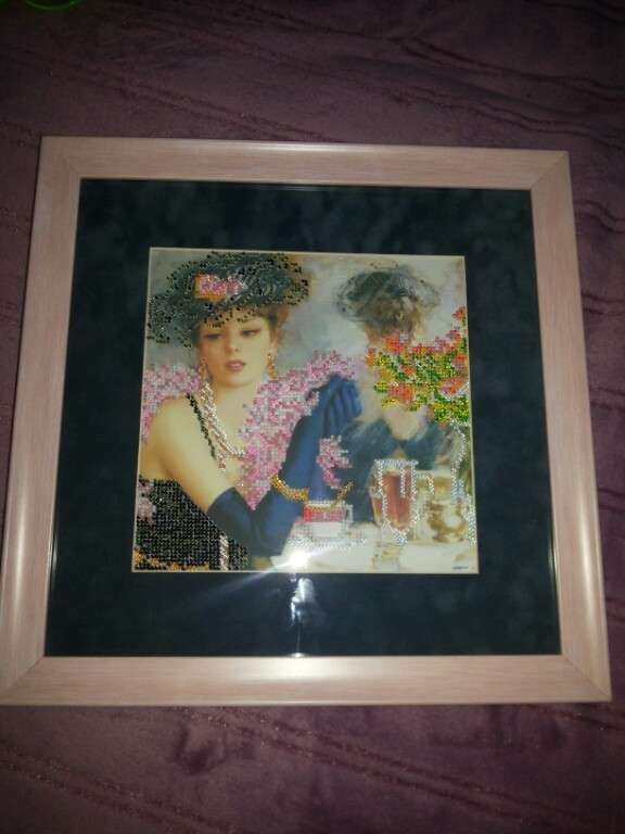 Canvas for bead embroidery