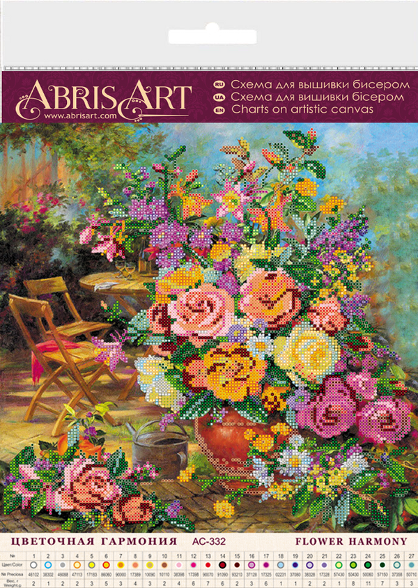 Canvas for bead embroidery