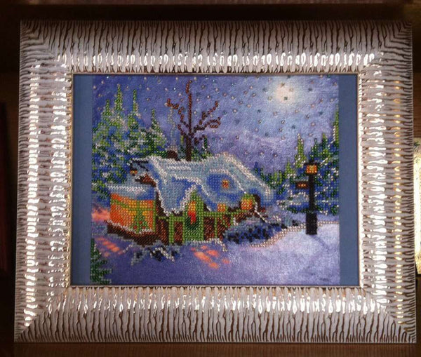 Canvas for bead embroidery