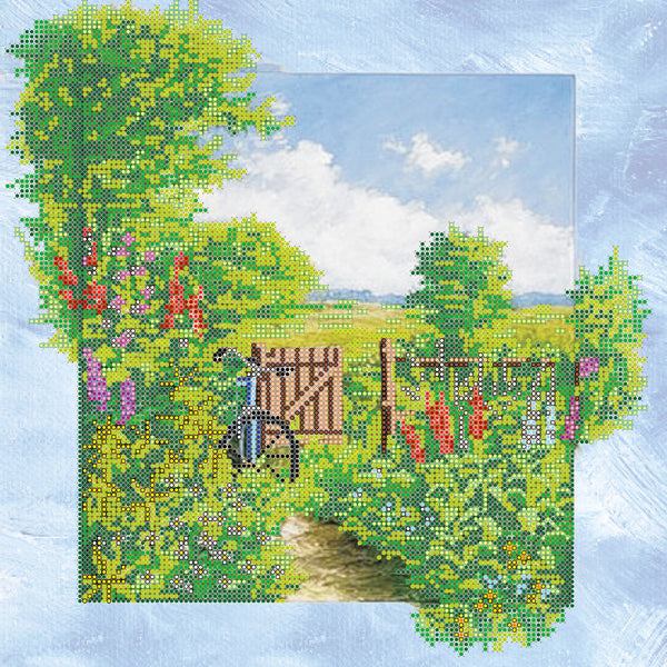 Canvas for bead embroidery