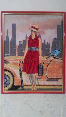 DIY Bead Embroidery Kit