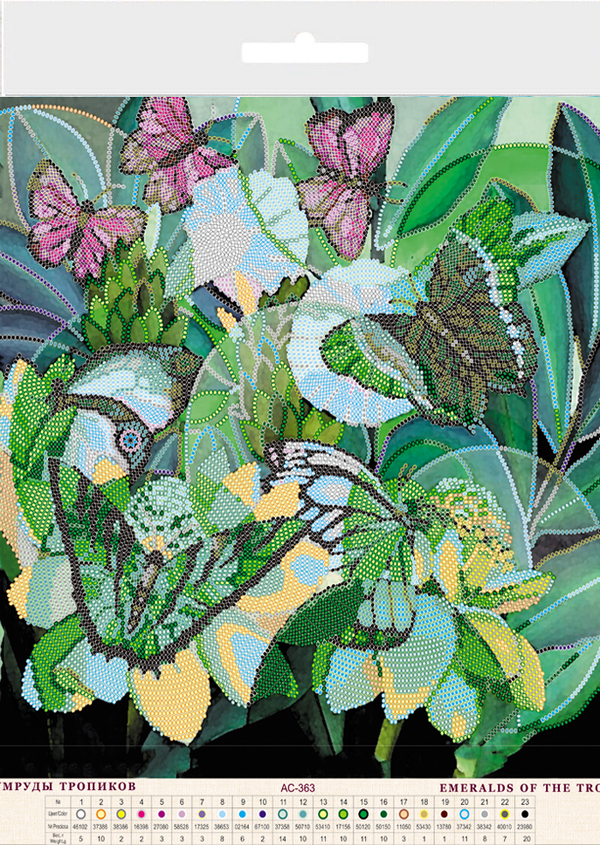 Canvas for bead embroidery