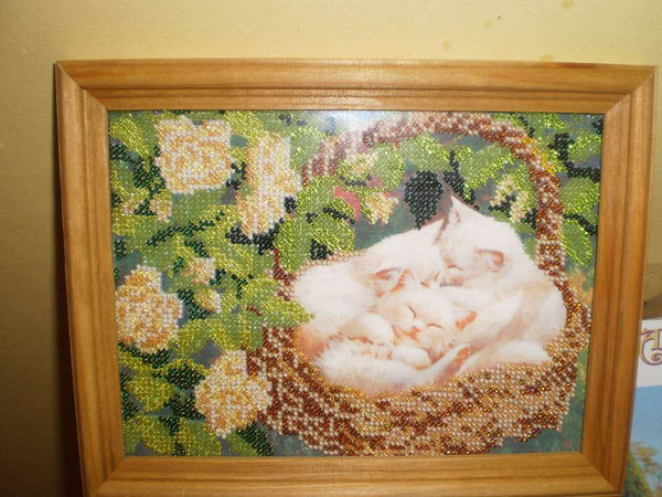 Canvas for bead embroidery