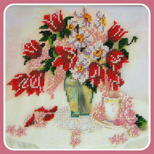 Canvas for bead embroidery