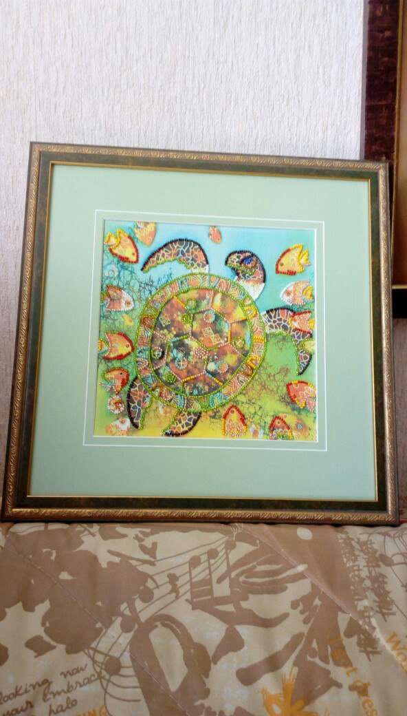 Canvas for bead embroidery