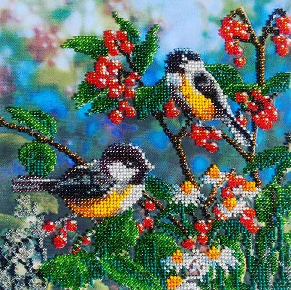 Canvas for bead embroidery