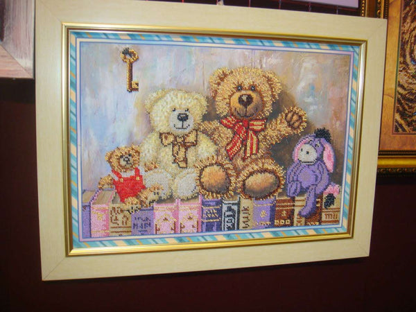 DIY Bead Embroidery Kit