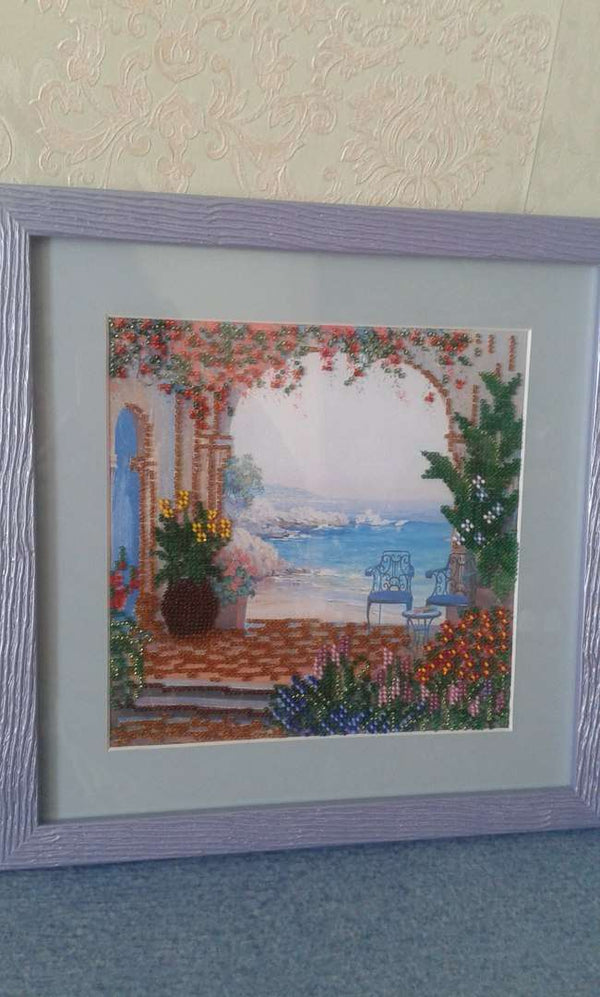 Canvas for bead embroidery