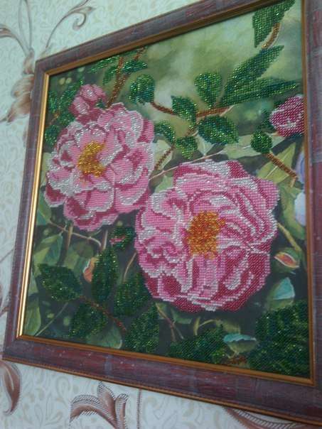 Canvas for bead embroidery