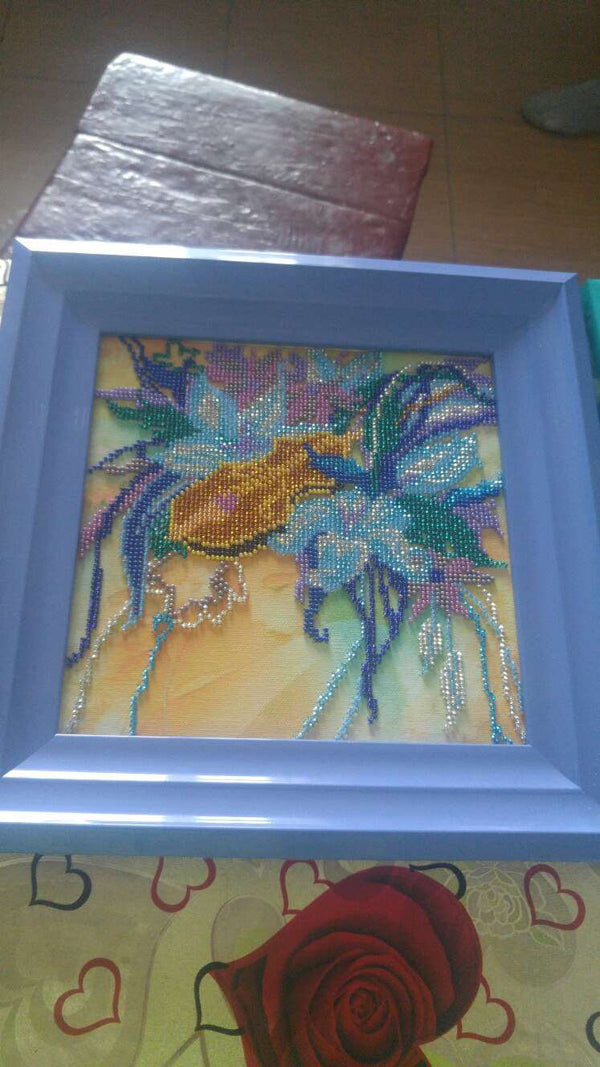 Canvas for bead embroidery