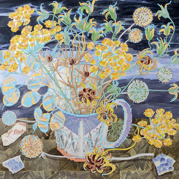 Canvas for bead embroidery
