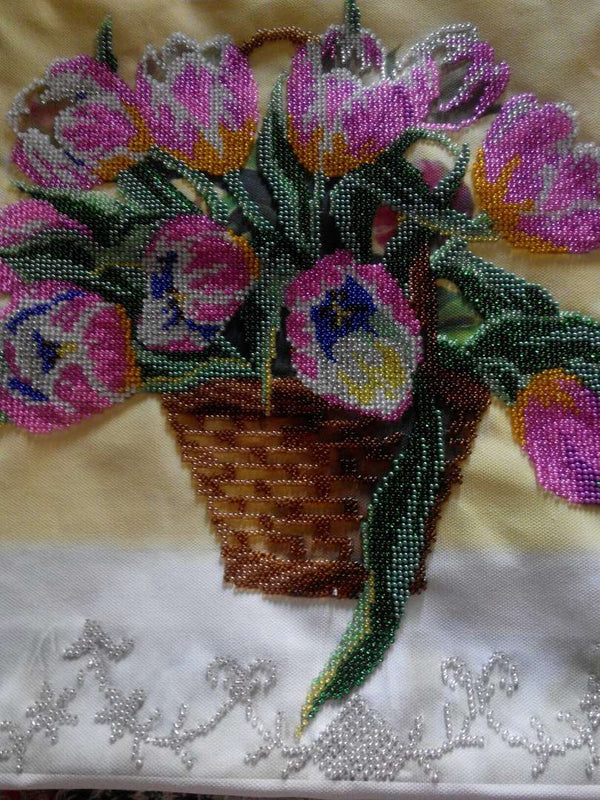 Canvas for bead embroidery