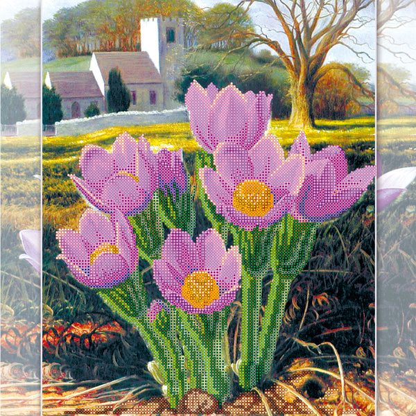 Canvas for bead embroidery