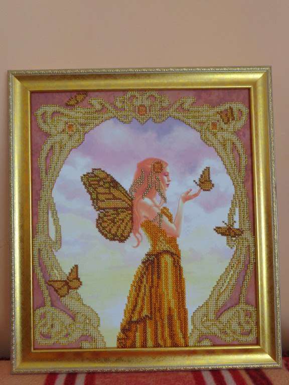 Canvas for bead embroidery