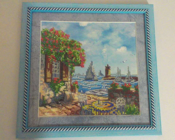 Canvas for bead embroidery