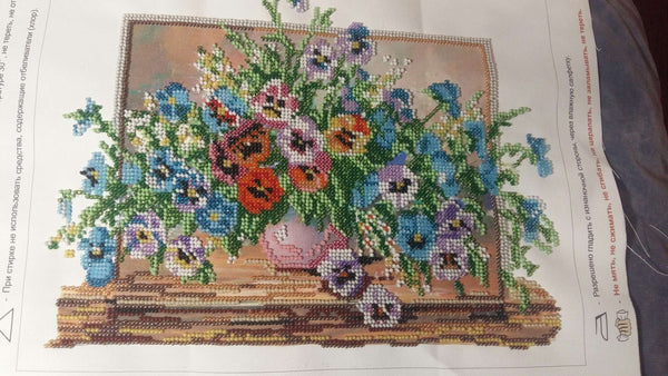 DIY Bead Embroidery Kit