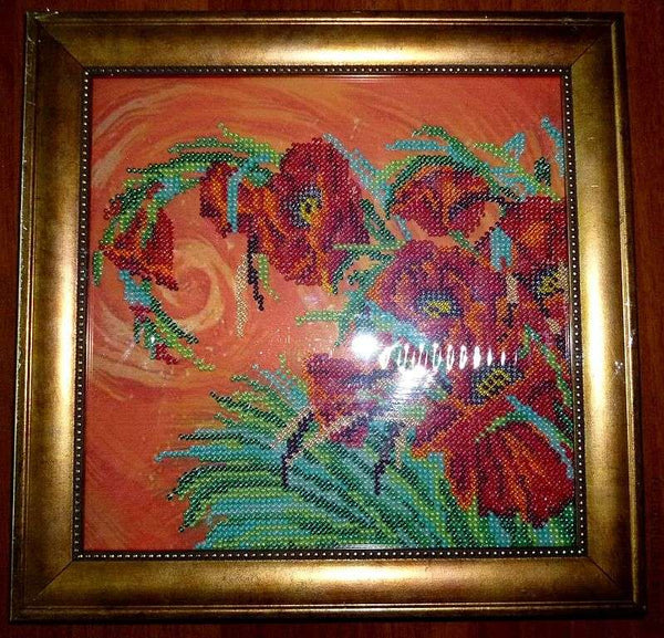 Canvas for bead embroidery