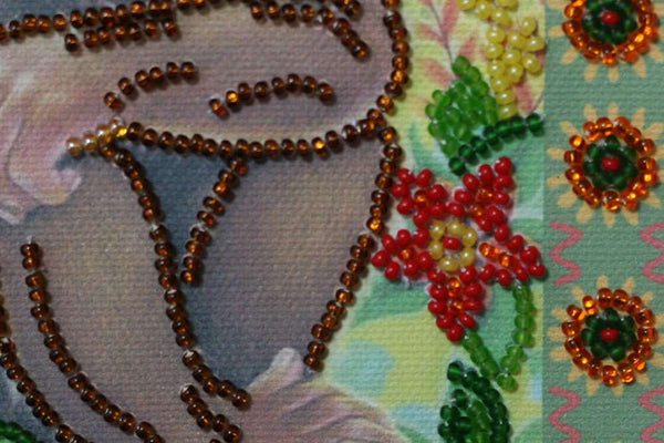 DIY Bead Embroidery Kit