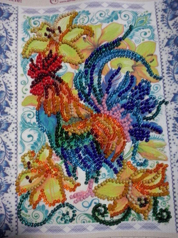 DIY Bead Embroidery Kit