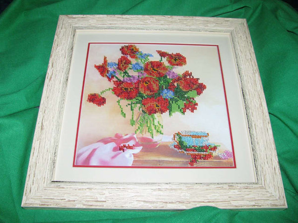 Canvas for bead embroidery